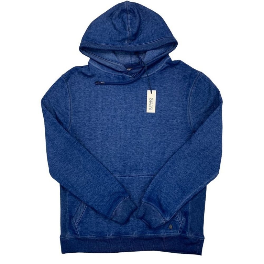 Buffalo David Bitton Men's Fulu Denim Devotee Hoodie Size S
